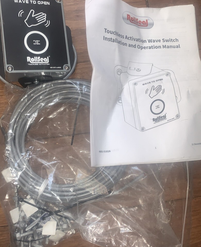 RollSeal Doors 6507-8204 Automated Systems Door Touchless Activation Wave Switch Item image 3