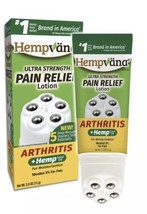 Hempvana Rollerball Arthritis Pain Relief Lotion w/ Hemp Seed Oil As See... - £14.62 GBP