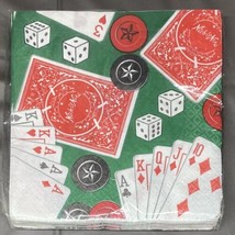 Vintage 1996 Casino Luncheon Napkins 16 ct - $2.49