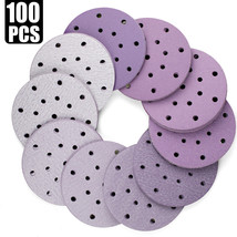 6 in sanding discs 40-800 Assorted Grit Sandpaper Hook and Loop Sander P... - £37.91 GBP