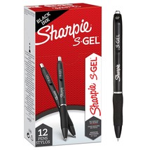 SHARPIE S-Gel | Gel Pens | Medium Point (0.7mm) | Blue Ink | 12 Count - £24.87 GBP