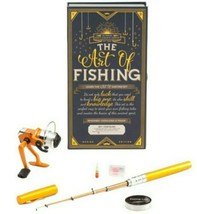 PROFESSOR PUZZLE: THE ART OF FISHING: FISHING ROD GIFT SET: BRAND NEW - $39.07 CAD