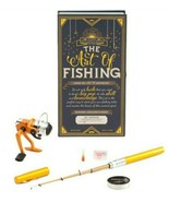 PROFESSOR PUZZLE: THE ART OF FISHING: FISHING ROD GIFT SET: BRAND NEW - $531.51 MXN