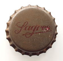 CORK BOTTLE CAP ✱ Sagres #1 Beer VTG Chapa Bier Kronkorken Portugal 60´s... - $22.76