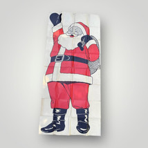 Santa Claus Christmas Wall Door Hanging Decoration Paper 1950&#39;s 1960&#39;s-
show ... - $65.07