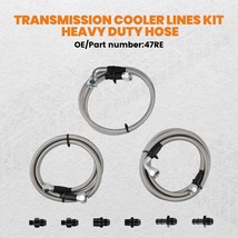 47RE Transmission Cooler Lines Kit  Heavy Duty FOR 96-2002 Dodge Ram 5.9L - £52.51 GBP