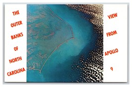 View From Apollo 9 Outer Banks North Carolina NC UNP Chrome Postcard S7 - £3.93 GBP