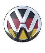 VW Golf  MK6 German Flag Rear Badge Inserts Emblem GTI, R32, TDI - £12.57 GBP