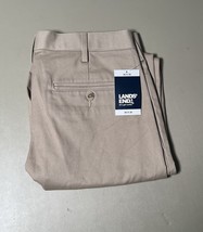 Lands End Wrinkle Resist Chino Men’s 30x30 Khaki Color - $455.44 MXN