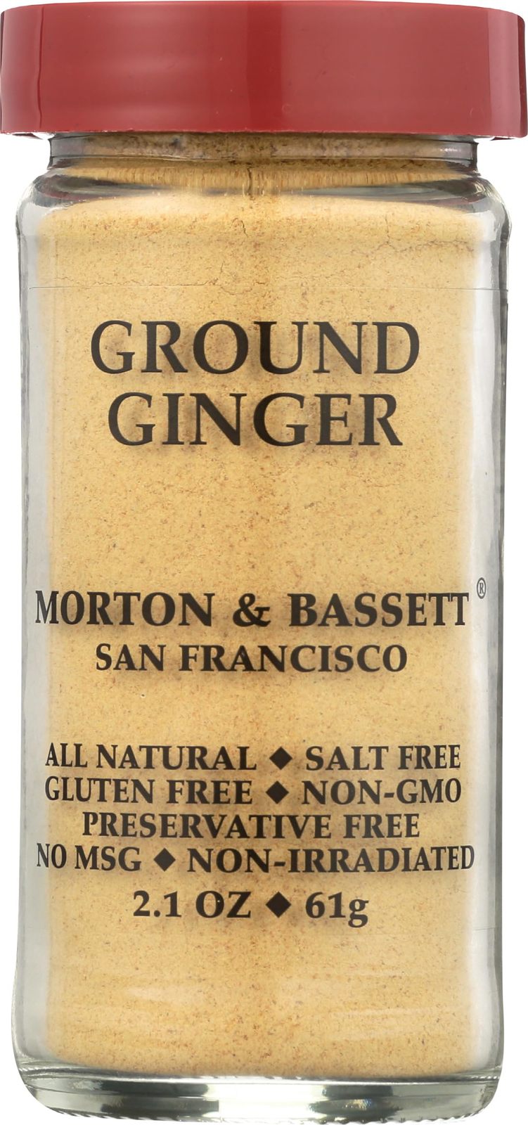 Morton & Bassett Ground Ginger, All Natural, Kosher, MSG Free, Gluten Free & Non - $25.69