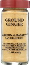 Morton &amp; Bassett Ground Ginger, All Natural, Kosher, MSG Free, Gluten Free &amp; Non - £20.20 GBP