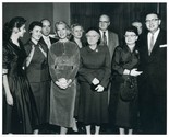 Dinah Shore Photo with Whittle Music Employees Dallas Texas 1950&#39;s - $19.80