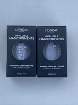 2X - L’Oreal Infallible Magic Pigments “ 454 ATTITUDE &quot; Powder to Cream ... - £1.98 GBP