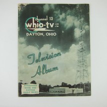 Dayton Ohio WHIO TV Channel 13 Television Photo Album Booklet Vintage 1950s RARE - £79.92 GBP