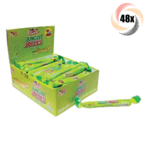 Full Box 48x Pieces Frunas Jungle Jollies Green Apple Flavor Chewy Candy | .31oz - £12.39 GBP