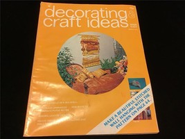 Decorating &amp; Craft Ideas Magazine March 1973 Stitched Wall Hanging - $10.00