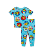 Minions Toddler Unisex Pajama Set Long Pants Short Sleeve Size 2T Blue NEW - £11.67 GBP