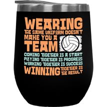 Wearing Same Uniform Together Doesn&#39;t Make You A Team. Volleyball Sports Gift Fo - $27.71