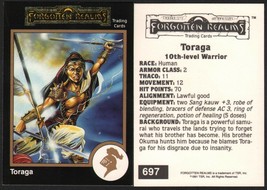 1991 TSR AD&amp;D Gold Border Fantasy Art Card 697 Forgotten Realms Dungeons Dragons - £5.43 GBP
