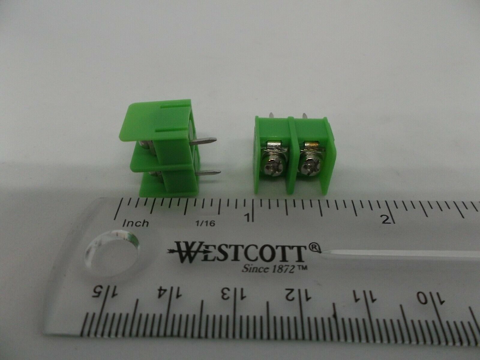 2 Pcs Pack KF7.62-2P Screws Cable Wire Terminal Block Connector Port Jack 2 Pins Item image 9