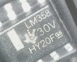 10 Pcs Pack Lot LM358 30V HY20F G5 LM358DR SOP-8 LM358DT LM358DR2G Smd Chips - £9.71 GBP