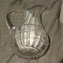 Badash CRYSTAL Alice Pattern Carafe Glass Pitcher Cut Glass 24% Lead READ - $45.00