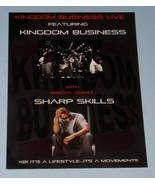 Kingdom Business Concert Promo Card Vintage 2011 - £15.84 GBP