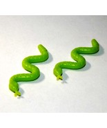 Light Green Snake Reptile set of 2 - £1.19 GBP