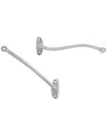 47-55 Chevy Truck LH RH Outside Side View Door Mirror Chrome Mounting Br... - $73.29 CAD