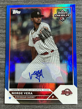 2023 Topps Pro Debut Norge Vera #PD-199 Blue Foil Autograph Barons #40/150 - $8.90