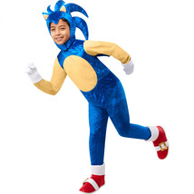 Sonic the Hedgehog Deluxe Kid&#39;s Costume Blue - £38.14 GBP