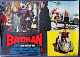 ADAM WEST,BURT WARD (BATMAN THE MOVIE) ORIG, 1966 RARE VERSION MOVIE POSTER - £467.24 GBP