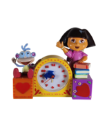 Vintage 2002 Dora the Explorer Talking JeaSinging Alarm Clock by Viacom ... - $17.29