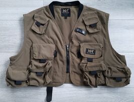 Helly Hansen Mens Green Sleeveless Pockets Full-Zip Fishing Utility Vest... - $394.12 MXN Helly Hansen Mens Green Sleeveless Pockets Full-Zip Fishing Utility Vest... - $394.12 MXN