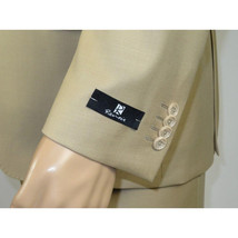 Men Renoir Suit Separate Super 140 Wool Two Button Classic Fit 508-4 Beige New image 12