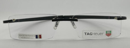 Authentic Tag Heuer Rimless TH 0341 007 Rimless  France Black / Purple Frame Rx - £389.85 GBP