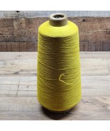 Vintage Spool Cone Of Textile Yarn Thread - Made In NC By Burkyarns - Go... - £13.41 GBP