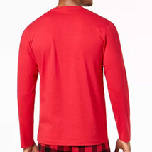 allbrand365 designer Mens Fleece Printed Long Sleeve Top, Medium, Fleece Navidad - £34.95 GBP