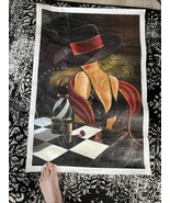Wall Art MODERN Chess Sexy Girl Figures Bar Hand Painted Oil Painting 24x36 - €102,71 EUR