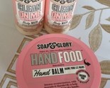 2 Pk Soap &amp; Glory Clean on Me Hydrating Body Wash &amp;Hand Food Intensive H... - £14.69 GBP