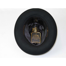 Men Bruno Capelo Dress Hat Australian Wool Crushable Fedora Giovani Un100 Black image 4