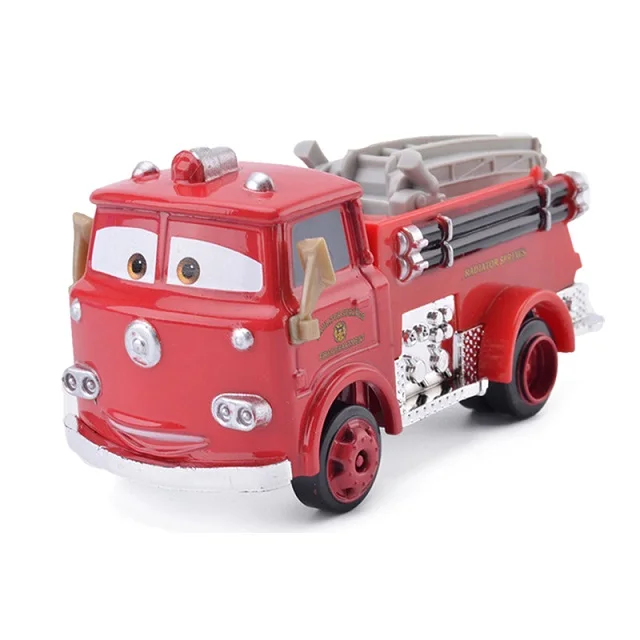 Children Car Disney Pixar Cars 3 Lightning McQueen Toys Jackson -Fire truck - $12.04