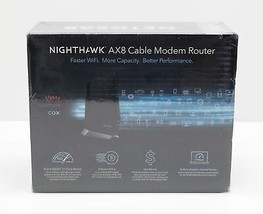 NETGEAR Nighthawk CAX80 AX6000 8-Stream Wi-Fi 6 Cable Modem Router image 2