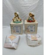 Lot Of (2) Cherished Teddies Springtime Becky And Violet - $24.87 CAD