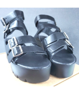 NEW Ready Salted Women&#39;s Chunky Platform Sandals Sz 8 - £23.49 GBP