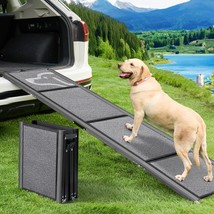 Dog Ramp For Car 71&#39;&#39; X-Long &amp; 17.2 Wide Folding Pet Ramp Dog Ramps For ... - $99.99