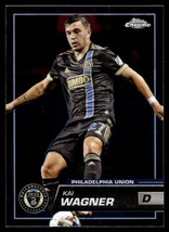 2023 Topps Chrome MLS Kai Wagner Philadelphia Union #195 - £1.43 GBP