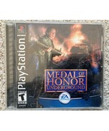 Medal of Honor Underground PS1 (Sony PlayStation 1, 2000) 1st Print with... - $1,128.66 MXN