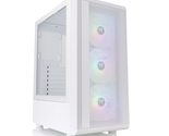 Thermaltake S200 TG ARGB Snow ATX Tempered Glass Mid Tower Gaming Comput... - $140.53