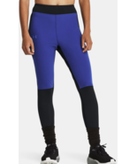 Under Armour 1379342 UA Qualifier Cold Tights Black / Blue ( XS ) - $1,494.01 MXN